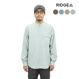 リッジマウンテンギア シャツ 長袖 メンズ RIDGE MOUNTAIN GEAR メリノベーシックロングスリーブシャツ（メンズ） RMGTOP030 正規取扱品
