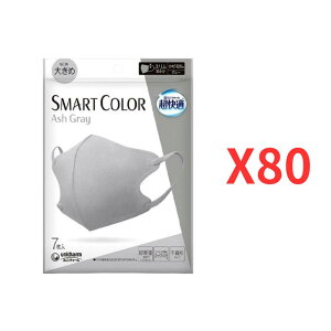 jE`[ K}XN SMART COLOR AbVO[ 傫߃TCY 7×80 sDz}XN J[}XN ԕ΍ PM2.5ΉyP[Xiz