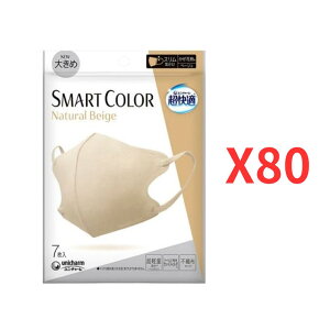jE`[ K}XN SMART COLOR i`x[W 傫߃TCY 7×80 b sDz}XN J[}XN ԕ΍ PM2.5ΉyP[Xiz