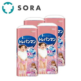 ユニ・チャーム トレパンマン ピンク ビッグサイズ トイレトレーニング用オムツ 30枚×4袋 やわらかフィット＆吸収力アップ 子ども用パンツタイプ【ケース品】