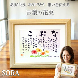 感謝 プレゼント 名前詩 名前メッセージ ポエム Sサイズ オーダー 退職祝い お礼 ありがとう 色紙 40代 50代 60代 70代 男性 女性 ポエム 古希祝い 喜寿祝い 誕生日 お祝い 父 母 名前入り メッセージ 入り サプライズ 記念品 フォトフレーム 名入れ