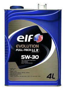 elf (エルフ) エンジンオイル【EVOLUTION FULL TECH LLX】5W-30 4L 198554【HTRC3】 送料無料