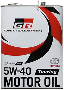 TOYOTA(g^) GAZOO Racing  GR MOTOR OIL Touring 5W-40 4L GXez\S 