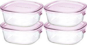 iwaki(CL) ϔMKX ۑe sN p^ S 450ml ×4Zbg ͂ 1V pbN&W KC3240N-P 