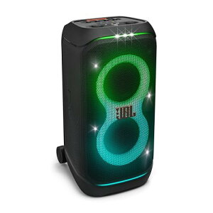 JBL PartyBox Stage 320 Bluetooth�X�s�[�J�[ ���C�����X 240W�o��/IPX4/�}�C�N����/�M�^�[���͓� ��������