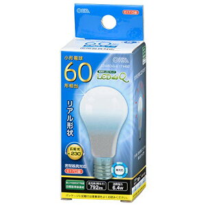 LED�d�� ���` E17 60�`���� �����F LDA6D-G-E17 IH92 06-3442 OHM �I�[���d�@ ��������