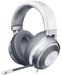 Razer Kraken Mercury White Q[~OwbhZbg 3.5mm ppbh PS4 PS5 PC Switch 