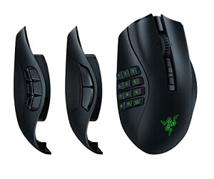 Razer ���C�U�[ Naga V2 Pro �Q�[�~���O�}�E�X ���C�����X ���� �ő�19+1�{�^�� ���{�^�� ���{�^���}�E�X �T�C�h�{ ��������