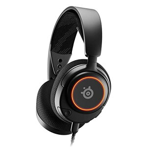SteelSeries �Q�[�~���O�w�b�h�Z�b�g �w�b�h�z�� Arctis Nova 3 �y�� �L�� ���^ PC PS5 PS4 Swi ��������