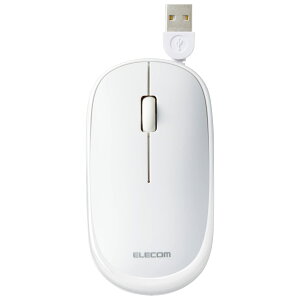 �G���R�� �L�� �}�E�X Slint �É� ���^���o�C�� 3�{�^�� �P�[�u�����掮 �z���C�g M-TM10UBWH ��������