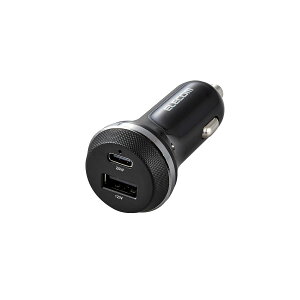 �G���R��(ELECOM) �J�[�`���[�W���[ �V�K�[�\�P�b�g ���v32W ( USB PD�Ή� ) Type-C×1 / Type-A×1 ��������