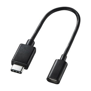 TTvC(Sanwa Supply) USB Type-C-USB2.0microBϊA_v^P[u(MicroUSB BRl 