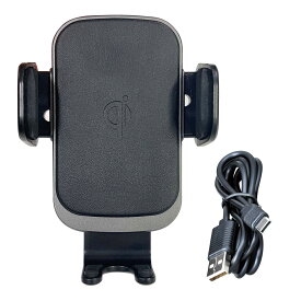 セイワ(SEIWA) 車内用品 Qiワイヤレス充電器 専用マウント取付用スマホホルダー IMP067 ブラック 出力10W TYPE-C 送料無料