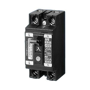 �p�i�\�j�b�N(Panasonic) ���`�R�d�u���[�J 2P1E O.C�t 15A 15mA BJS1521N ��������