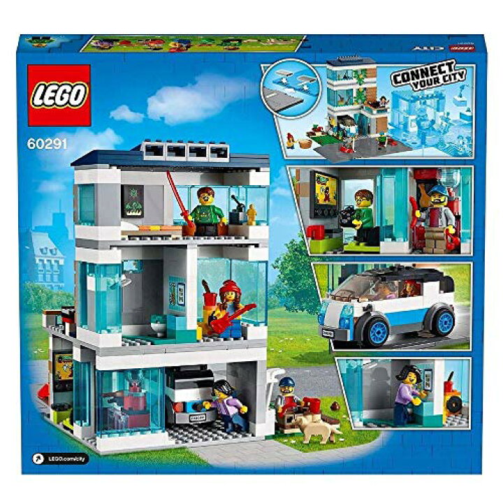 楽天市場】レゴ(LEGO) シティ モダンハウス ロードプレート付 60291 