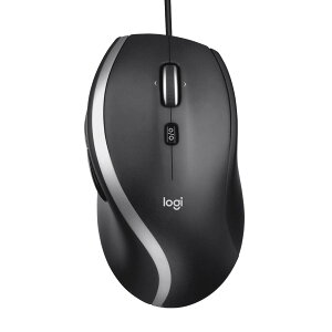 Logicool(���W�N�[��) �L�� �}�E�X M500s �����X�N���[���z�C�[�� 7�{�^�� USB �u���b�N �L���}�E�X 4000dpi ��������