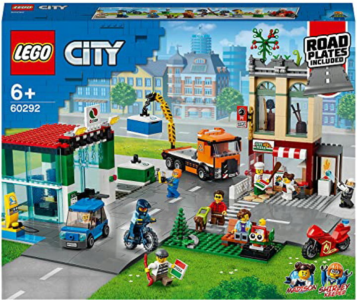 楽天市場】レゴ(LEGO) シティ レゴシティのタウンセンター ロード 