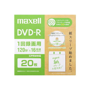 �}�N�Z��(Maxell) �^��pDVD-R �G�R�p�b�P�[�W �Ђ�т냏�C�h���[�x�� (1~16�{�� CPRM�Ή�) DRD120SWPS ��������