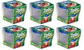 【まとめ買い】ジップロック スクリューロック 730ml (1個入)×6個 送料無料
