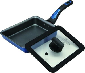 谷口金属 お弁当作りに最適な 玉子焼き 卵焼き フライパン 蓋付きセット IH ガス火対応 13×18cm 深型 金属ヘラ対応 中身が見 送料無料