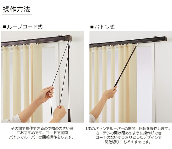楽天市場】バーチカルブラインド（縦型ブラインド） ポポラファン 