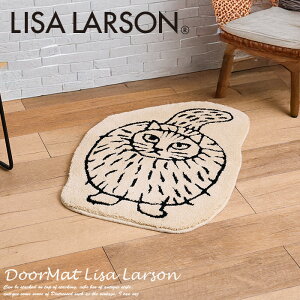 ���փ}�b�g �X�e�B�b�J�� 72×50cm�i�ό`�j ���T���[�\�� �L LISA LARSON ���{�� �L�����N�^�[ ���� �}�b�g �A�X���� �@QB1482-65 ���킢�� �u�����h �_�C�J�b�g�}�b�g
