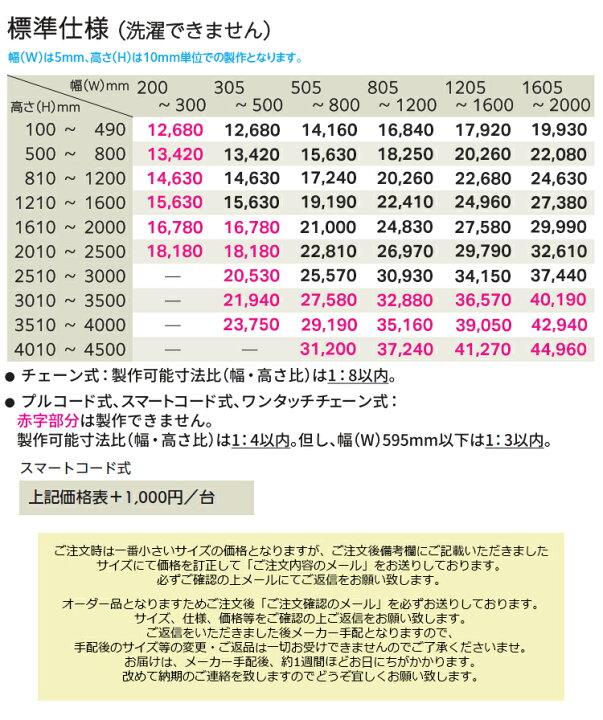 楽天市場】【新柄】ロールスクリーン ルオム（幅20〜200cm 高さ10 