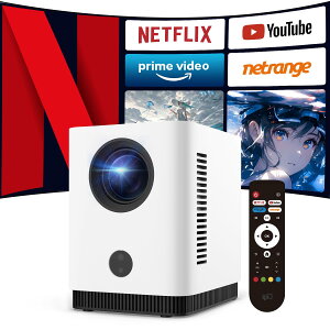 �v���W�F�N�^�[�y�����F��z1080P�t��HD ���P�x Wi-Fi6����?Dolby Audio�Ή� �����t�H�[�J�X?������`�␳ �Ղ낶�������[�ƒ�p ���^?1