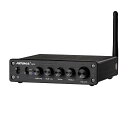 【クーポンで10％OFF】【送料無料】AIYIMA A03 TPA3116サブウーファーアンプ QCC304X Bluetooth 5.2 HiFi TPA3116D2 2…