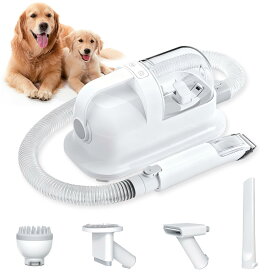 ペット バリカン 掃除機 犬用バリカン ペットの毛 グルーミング掃除機 12000Pa 強力吸引 99% 抜け毛除去 犬猫 ペットの毛掃除対応 強力吸引 静音 大容量 ペット用 グルーミング掃除機 クリーナー 電動バリカン 自動吸引 ペット美容器 トリミング バリカ