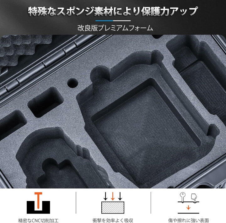 楽天市場】Lykus ライカス DJI Mini 4 Pro コンボ ハードケース DJI 