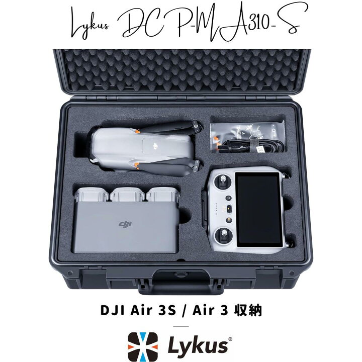 楽天市場】Lykus ライカス DJI Air 3S / DJI Air 3 コンボ ハード 