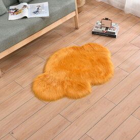 【期間限定：6%OFF！】サイズ選べる可 ラグ カーペット 2TYPE 毛足長い ラグマット 花形＆雲形 厚手 厚い ラグ シャギーラグ ラグマット シャギー 滑り止め カーペット 洗える ホットカーペット 冬用 インテリア 絨毯 マイクロファイバー おしゃれ 床暖房 秋 冬北欧
