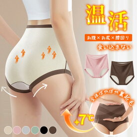 2枚セット 高品質 +5°c ハイウエスト ショーツ 綿 レディース 深ばき 響かない まとめ買い 微起毛 温活 抗菌防臭 パンツ あったかインナー 大きいサイズ 子宮温活 3D縫い目 お尻すっぽり 桃尻 超極暖 裏起毛ショーツ