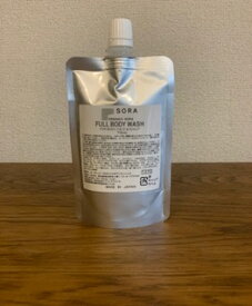 フルボディ/全身用石鹸ベースソープ【ゼラニウムの香り】ORGANIC SORA FULL BODY WASH G 70ml