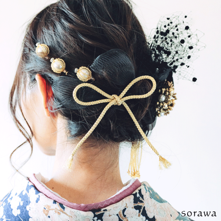 髪飾り　ヘアーオーナメント黒 480-1402-1.jpg