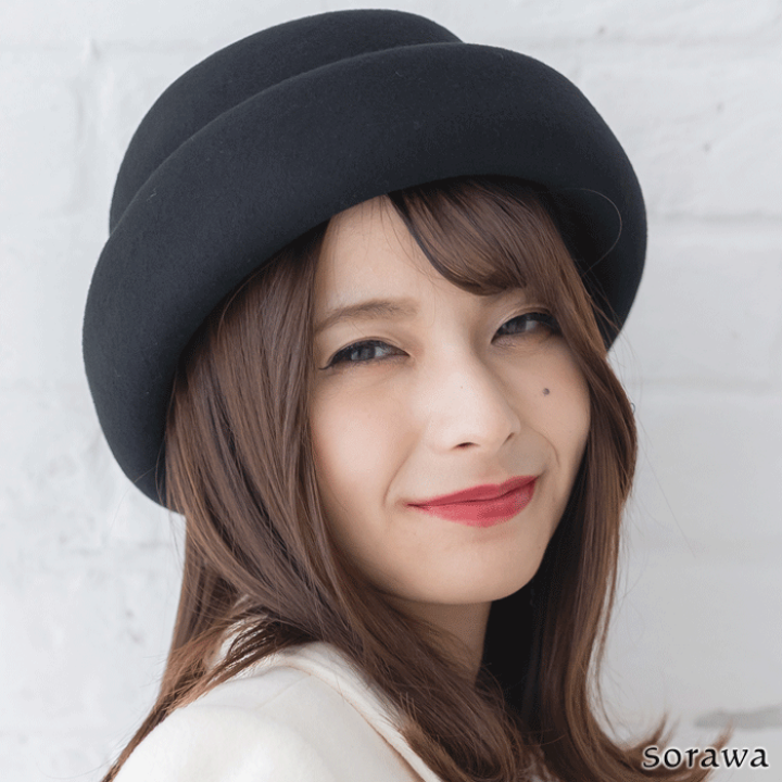 アンティーク フェルト フラワーチュールハット 3点セット 5Gyz5lAu0y