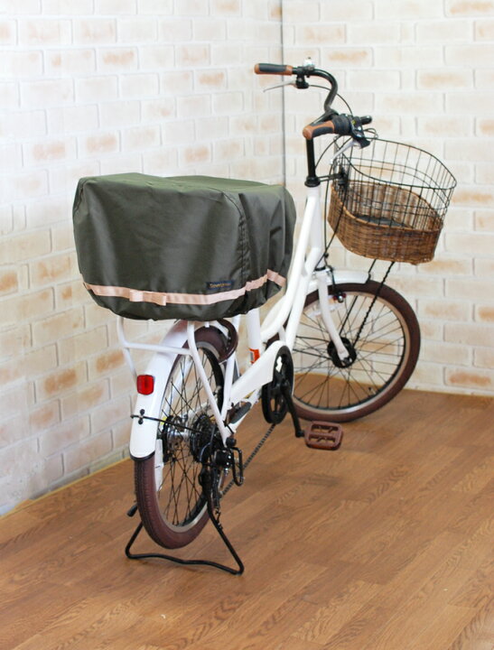 楽天市場 １０周年記念品プレゼント中 こんなオシャレなカバー待ってた 自転車用後ろカゴカバー Sorayu