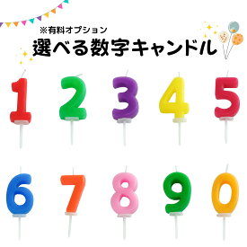 ナンバー キャンドル 数字キャンドル 1 2 3 4 5 6 7 8 9 0 子供 キッズ 誕生日 BIRTHDAY ケーキ用キャンドル ろうそく