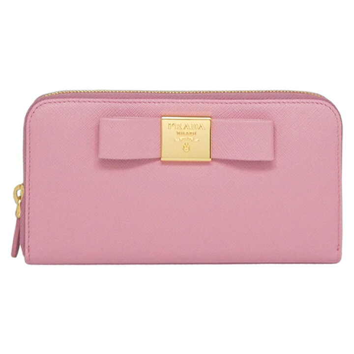 楽天市場】【ギフト ラッピング無料】プラダ ラウンドファスナー 長  