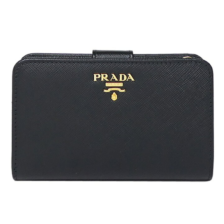 楽天市場】PRADA プラダ 二つ折り 財布 サフィアーノ 1ML225 SAFFIANO  