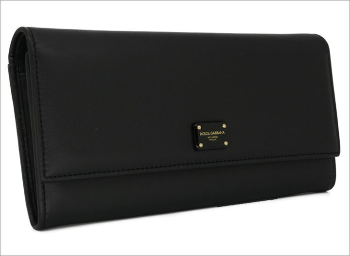 ドルチェ＆ガッバーナ DOLCE&GABBANA 三つ折 財布 DAUPHINE レザー 