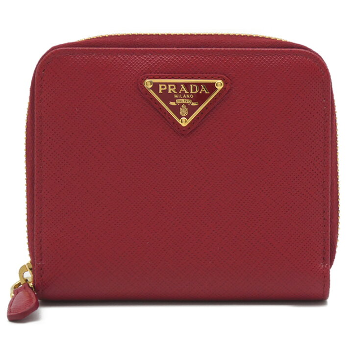 楽天市場】プラダ PRADA サフィアーノトライアングル 財布 