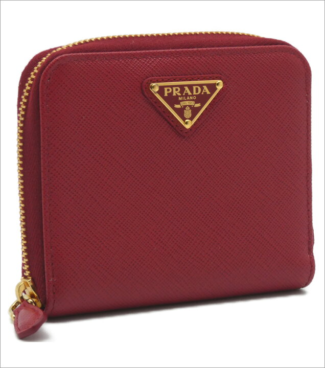 楽天市場】プラダ PRADA サフィアーノトライアングル 財布 