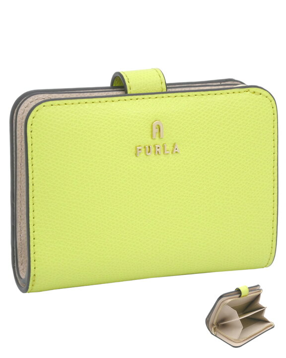 楽天市場】フルラ Furla Camelia コンパクト財布 S GIALLO CEDRO+  