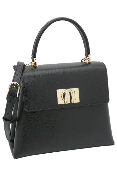 楽天市場】【2024年春夏新作】 フルラ Furla 1927 ハンドバッグ NERO  