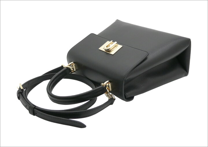 楽天市場】フルラ Furla 1927 ハンドバッグ NERO ブラック 