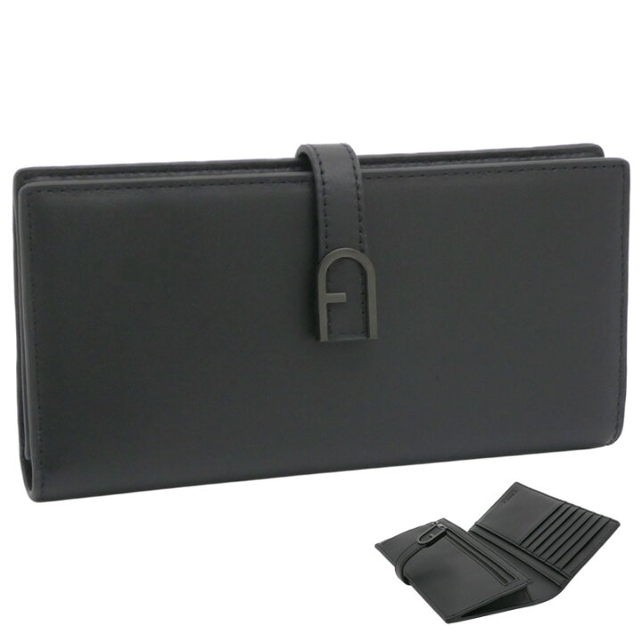 楽天市場】フルラ Furla Flow コンチネンタルウォレット NERO ブラック  