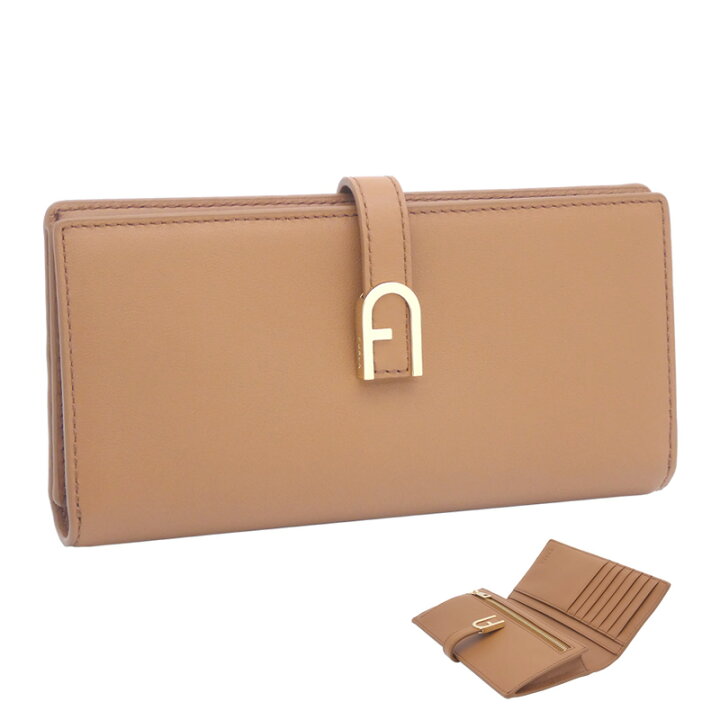 楽天市場】【2024年秋冬 新作】 フルラ Furla Flow 長財布 XL BRANDY 