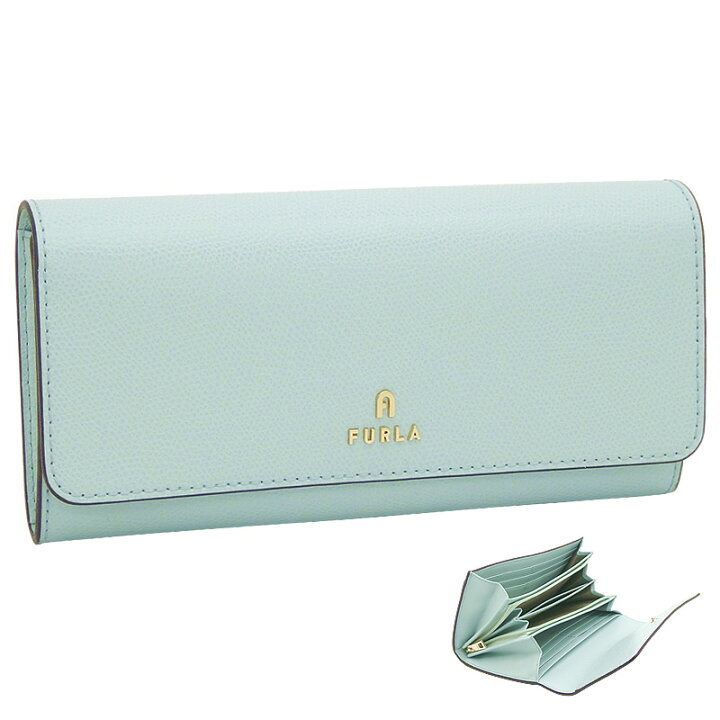 楽天市場】フルラ Furla Camelia 長財布 XL LAGUNA ライトブルー  
